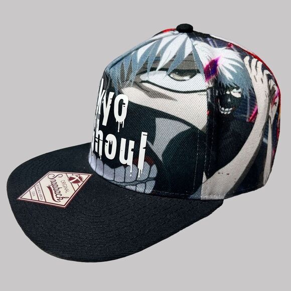 Tokyo Ghoul Anime Youth Hat Snap Back One Size Adjustable Cap - Picture 3 of 10